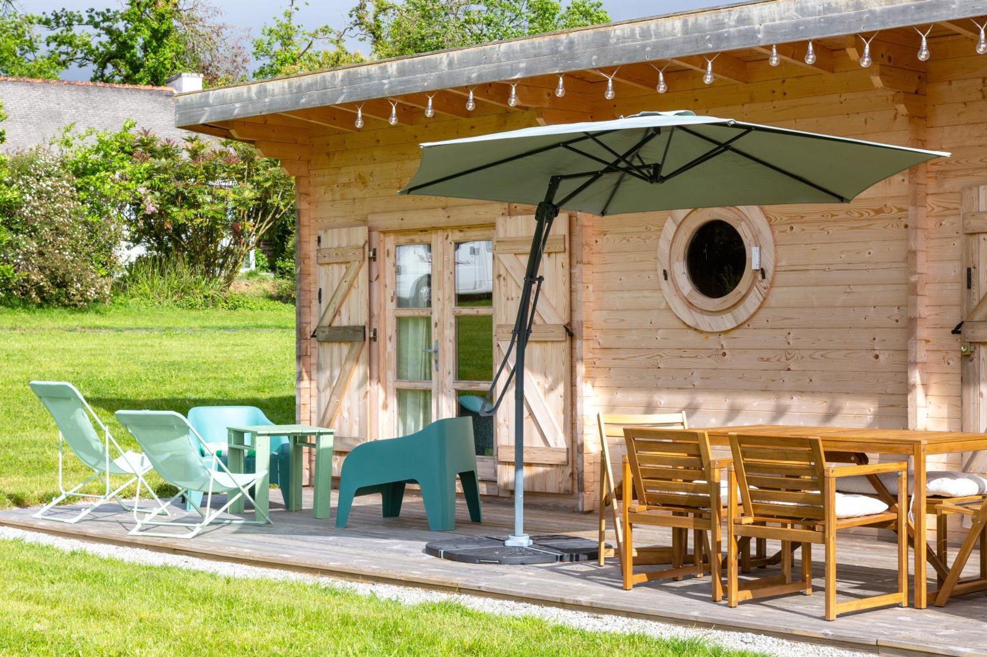 Chalet 4 Pers Landeleau 2Kms Canal Extérieur photo